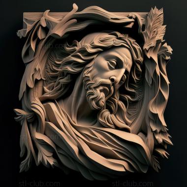 3D model st jesus (STL)